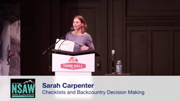 Sarah Carpenter: Checklists and Backcountry Decision-Making